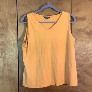 Soft orange tank top